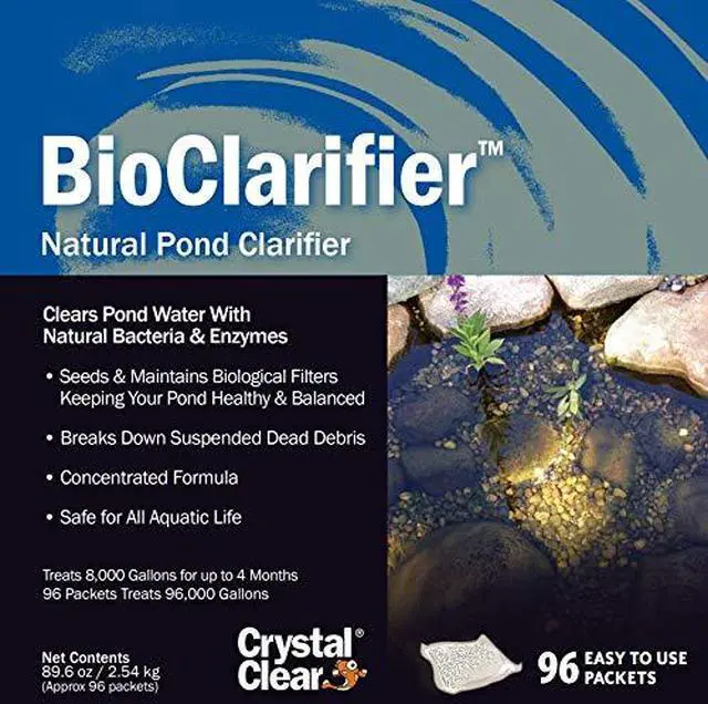 Alt view image 3 of 4 - BioClarifier - Natural Pond Clarifier - 96 Packets Treats Up to 96,000 Gallons (CCB002-6)