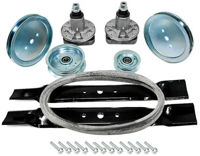 Main image of Full Deck Rebuild Kit Fits John Deere 42 Inch Mower Deck L110 L111 L118 L120