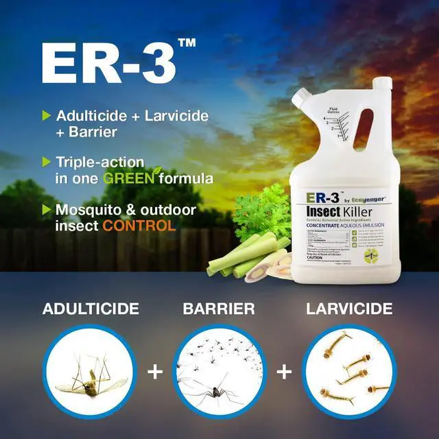 Alt view image 2 of 6 - ER-3 Insect Killer Concentrate 1 Gallon