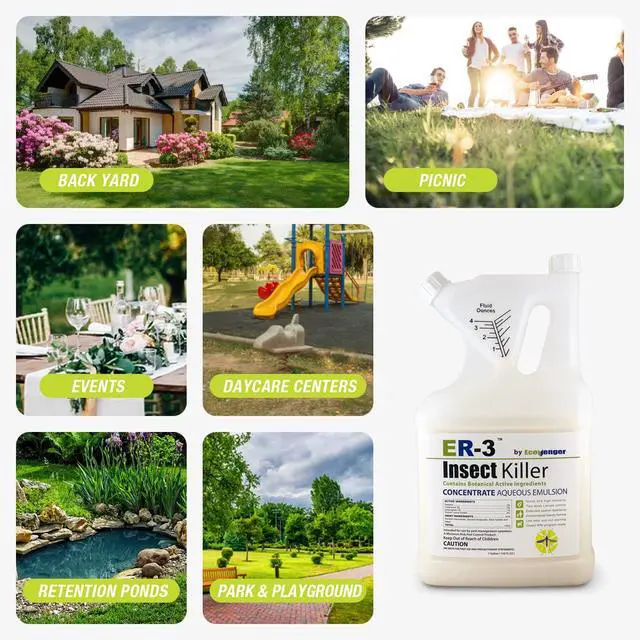 Alt view image 6 of 6 - ER-3 Insect Killer Concentrate 1 Gallon