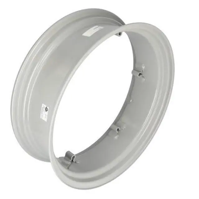 Alt view image 3 of 4 - Rear Rim - 9" x 28" 6 Loop Silver fits Massey Ferguson 35 1882978M91 fits Ford NAA 2N 8N 9N 600 700 800 900 901 1811 2000 2110 2120 4000 4040 4110 4120 4140 1-834017 NCA1020C fits Rims, Wheels, Tires