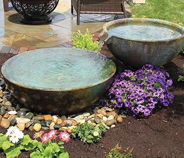 Alt view image 2 of 3 - 78206 Spillway Bowl Stand (2 Pack) for Pond Water Feature Pool