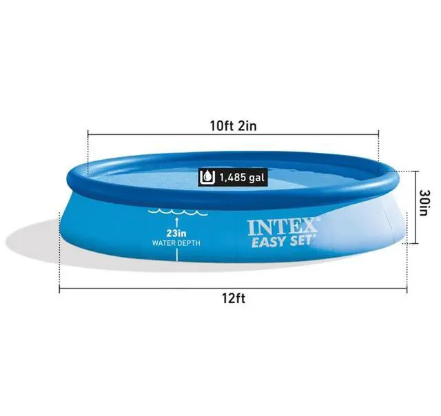 Alt view image 3 of 4 - 12ft x 30in Easy Set Swimming Pool #28130