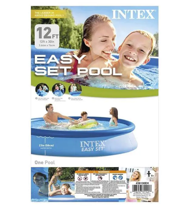 Alt view image 4 of 4 - 12ft x 30in Easy Set Swimming Pool #28130