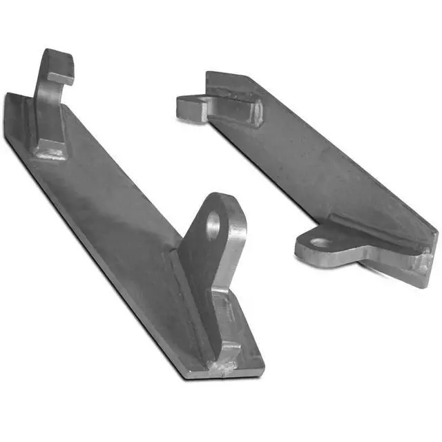 Alt view image 5 of 6 - Mounting Brackets Pair Fits John Deere Global Euro Loaders