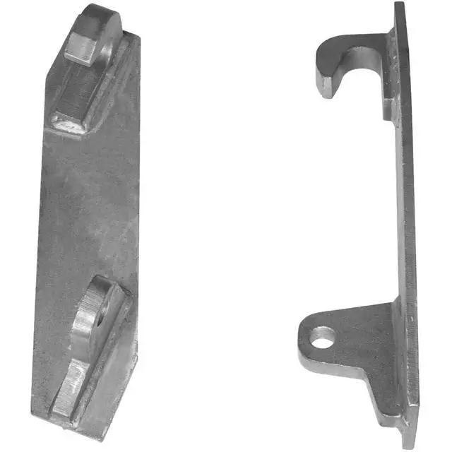 Alt view image 6 of 6 - Mounting Brackets Pair Fits John Deere Global Euro Loaders