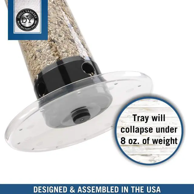Alt view image 4 of 6 - YCPT-360-M Yankee Tipper Bird Feeder, 5 lb, Black