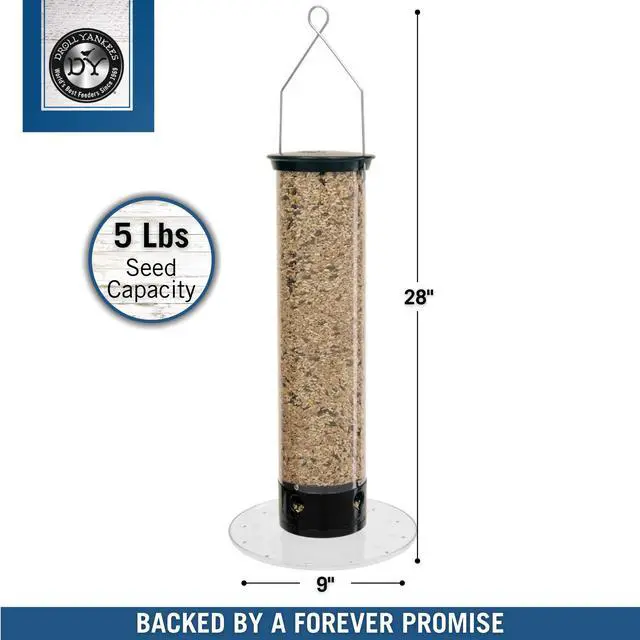 Alt view image 5 of 6 - YCPT-360-M Yankee Tipper Bird Feeder, 5 lb, Black