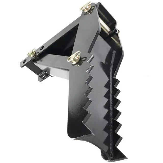 Alt view image 3 of 5 - 24" Backhoe Thumb Hoe Clamp 1/2" Steel Plate Assembly Weld On Adjustable Folding