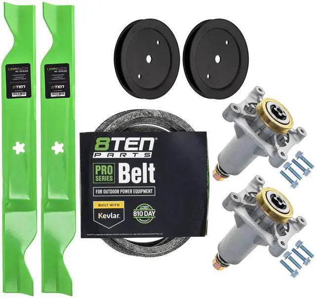 Main image of Deck Belt Blade Spindle Pulley Kit for Ariens Husqvarna Poulan 2246LS 2346XLS YTA1946 532405380 21546611 532187281