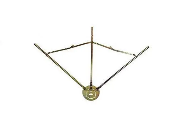 Alt view image 4 of 4 - Yellow 3 Bow 40" Buggy Top Tractor Umbrella Frame & Canvas Cover TBT3 405476