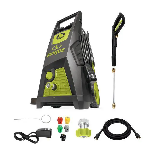 Main image of SPX3550 Max Brushless Induction Electric Pressure Washer w/ 5-Quick Connect Nozzles, Detergent Tank, Cleans Cars, Patios, Decks, Sidewalks & More