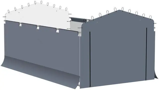 Main image of Fabric Enclosure Kit for 10 x 15-ft Carports (Metal carport not included