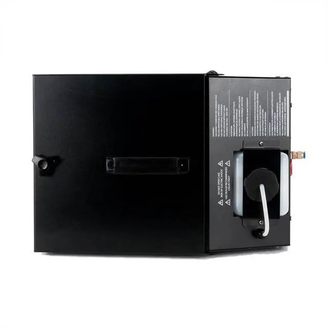 Alt view image 4 of 6 - American DJ Mister Kool II Low Lying Water Based Metal Smoke Fog Machine for Halloween Decorations, Theater Effects, or Stage Fog with Remote, Black