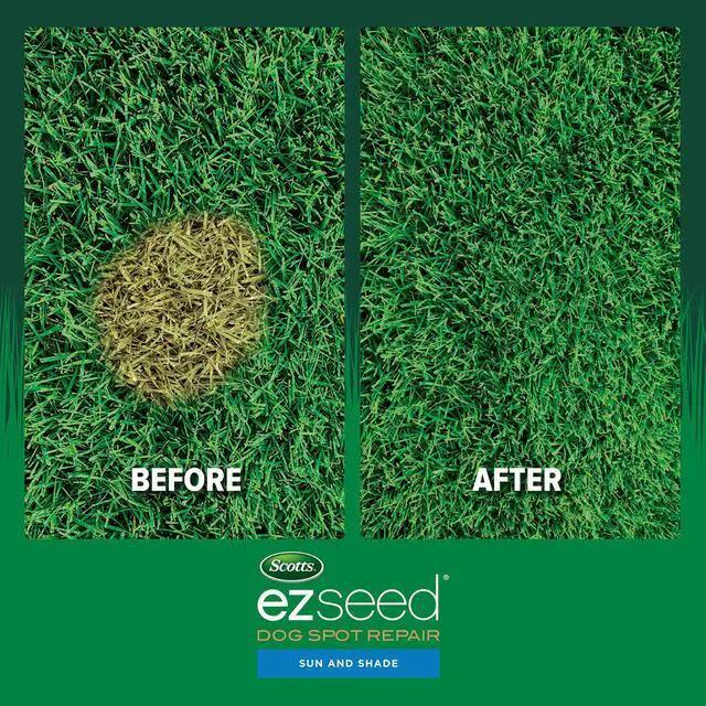 Alt view image 6 of 6 - EZ Seed Dog Spot Repair Sun and Shade, Combination Mulch, Seed and Soil Amendment, 2 lbs. (6-Pack)