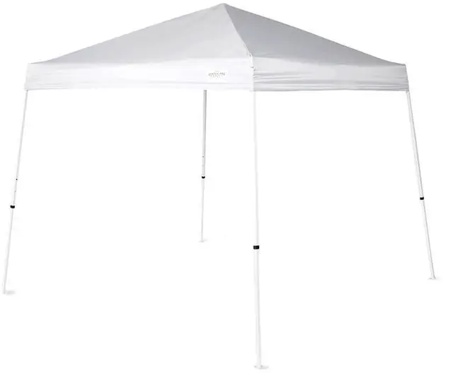Main image of Canopy V Series 2 10' x 10' Entry Level Angled Leg Instant Canopy, White