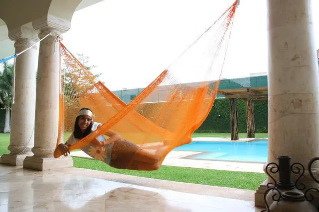 Alt view image 4 of 4 - Mayan Hammock Family Size-* Pay Standard Shipping and Receive Priority in 1 Day at Your Front Door *