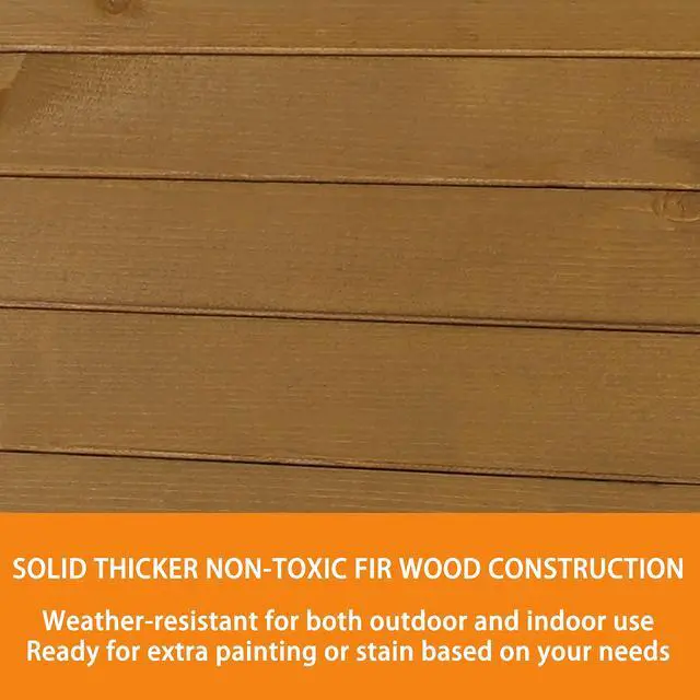 Alt view image 6 of 6 - Potting Bench Garden Table for Outdoors with Removable Stainless Sink, Planting Work Bench with Storage Shelves and Drawer, Natural Wood