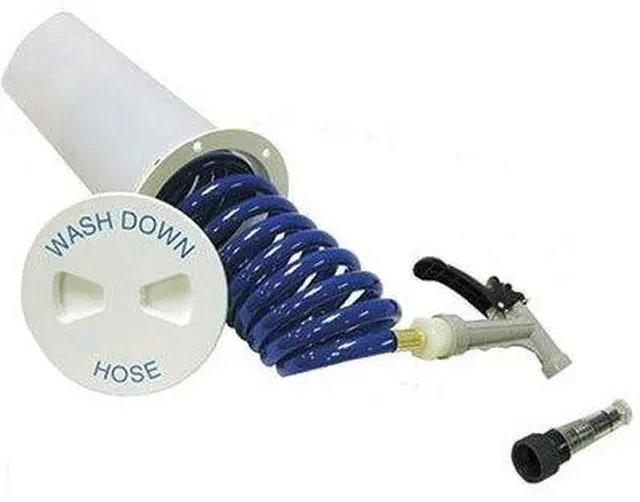 Main image of T. H. Marine WDSB-2-B Washdown Station And Hose, Color Polar White