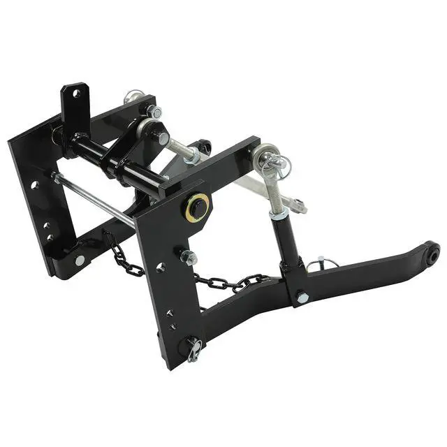 Alt view image 2 of 6 - 3 Point Hitch Steel Kit Compatible with John Deere 140 300 317 with Closed Frame Receiver Hook