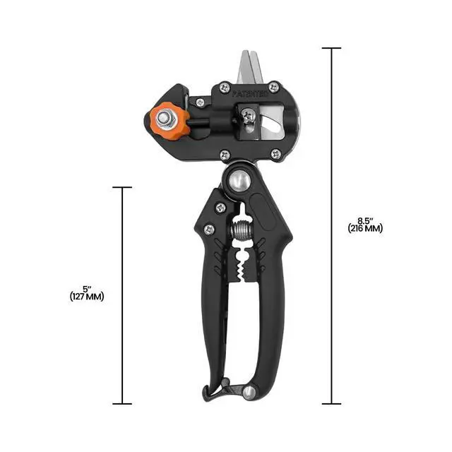 Alt view image 6 of 6 - ZJ67 Grafting Tool, Omega Style, Black - 5 Pack