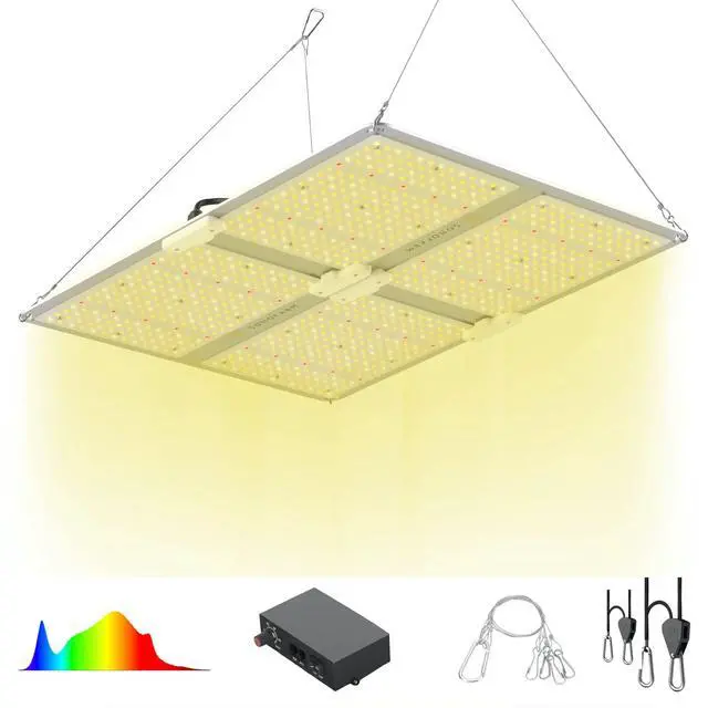 Alt view image 2 of 6 - SF4000 LED Grow Light, Indoor Grow Lamp for Plants, Veg to Flower Bloom, Dimmable & Daisy Chain, 4x4 5x5 Grow Tent, Full Spectrum LM301B Diodes and Meanwell Driver