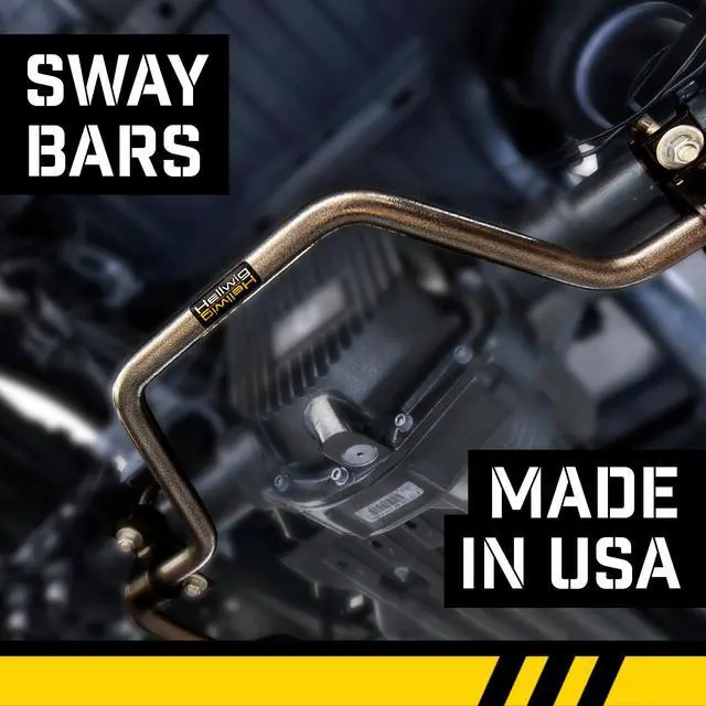 Alt view image 3 of 4 - 7640 Solid, Heat Treated Chromoly, 1-1/2" Front Sway Bar