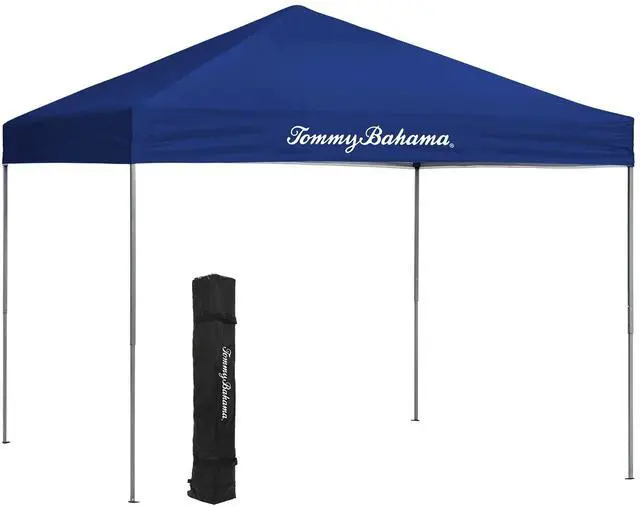 Main image of Patented 10 x 10 Pop Up Canopy EZ Open Tent. Canopy with Roller Bag and Tent Spikes for All Outdoor Activities