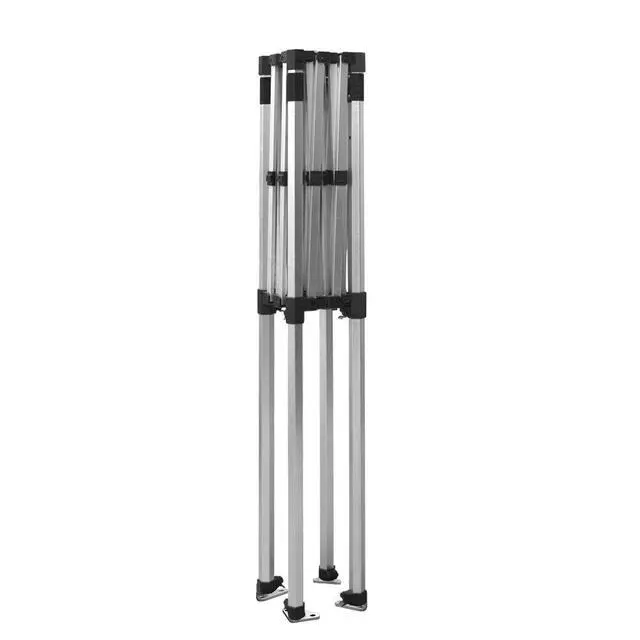 Alt view image 2 of 6 - 5x5 Canopy Tent Frame 27lb Aluminum Frame with Height Adjustable Hexagonal Legs Max Clearance Height of 7ft Perfect for Pop Up Canopy, Beach Canopy, Camping Canopy Frame Only