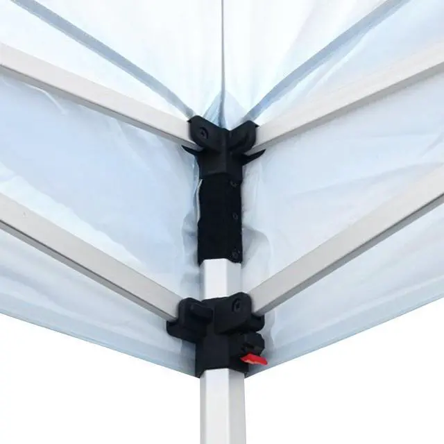 Alt view image 6 of 6 - 5x5 Canopy Tent Frame 27lb Aluminum Frame with Height Adjustable Hexagonal Legs Max Clearance Height of 7ft Perfect for Pop Up Canopy, Beach Canopy, Camping Canopy Frame Only