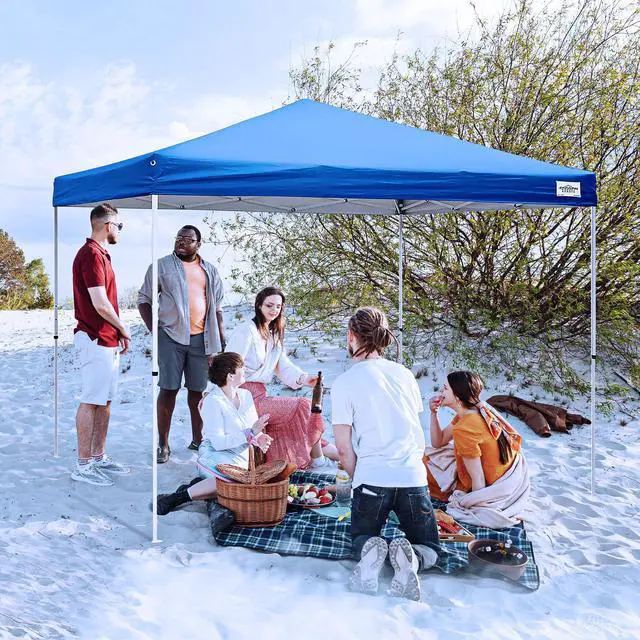 Alt view image 6 of 6 - Sports 21007800020, 10'x10' Base 8'x8' top, Blue