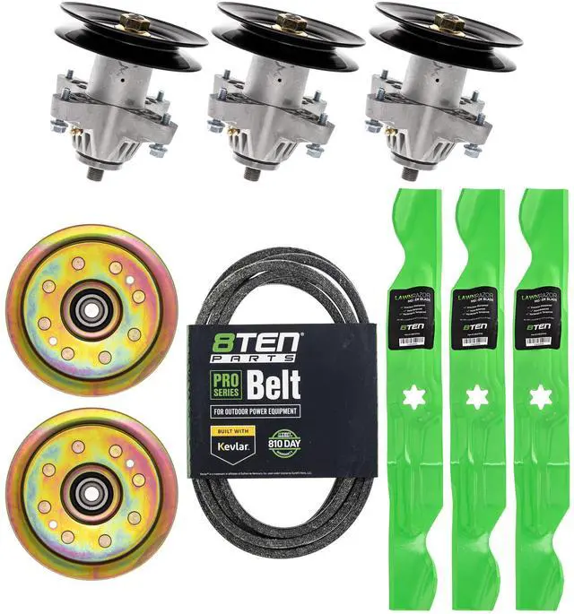 Main image of Spindle Belt Idler Blade Kit 50 inch Deck for Cub Cadet RZT Zero Turn Mower 942-04053C