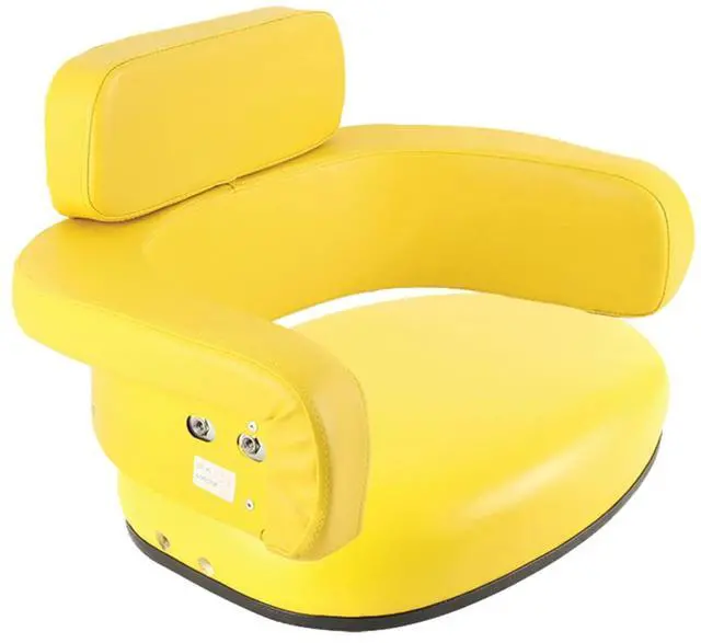 Main image of TY26545 Seat Cushion 3 Piece Set Cushion Compatible With/Replacement For John Deere JD600 2010 2510 2520 4020