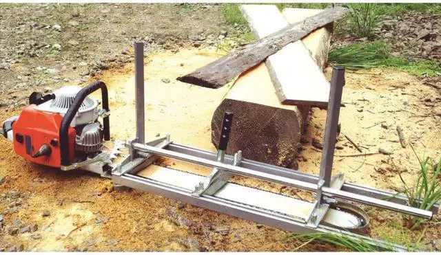 Alt view image 5 of 5 - chainsaw mill Portable Chainsaw mill 36" Inch steel and Aluminum Planking Milling Bar Size Cutting Milling