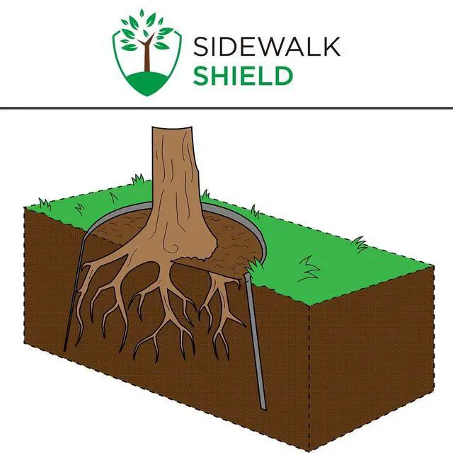 Alt view image 3 of 6 - Tree Root Control Barrier (Heavy Duty - 36 inch Depth, 25 feet)