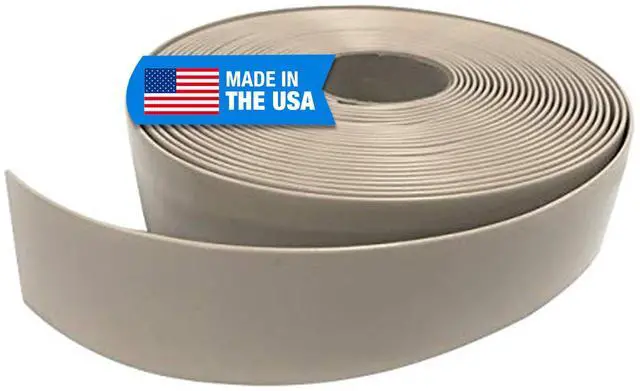 Main image of 1.5" Wide x 200' Roll Vinyl Strap for Patio Chairs, Lawn Furniture, and Deck Chairs, Make Your Own Replacement Straps, (Gray)
