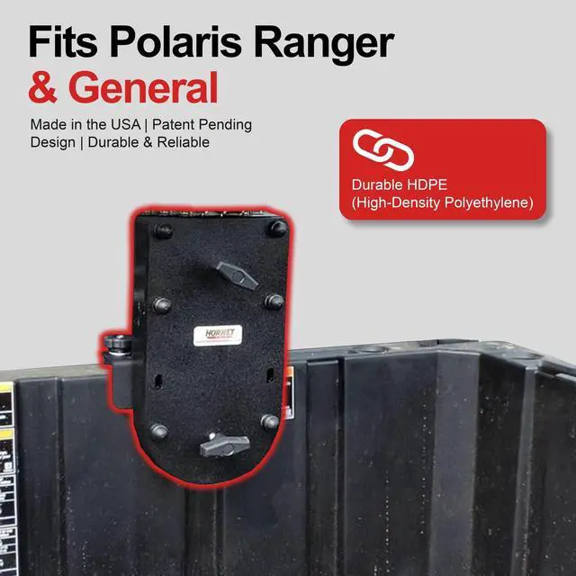 Alt view image 2 of 6 - Polaris Ranger and General Chainsaw Mount R-3012 Made in USA R-3012 Patent Pending