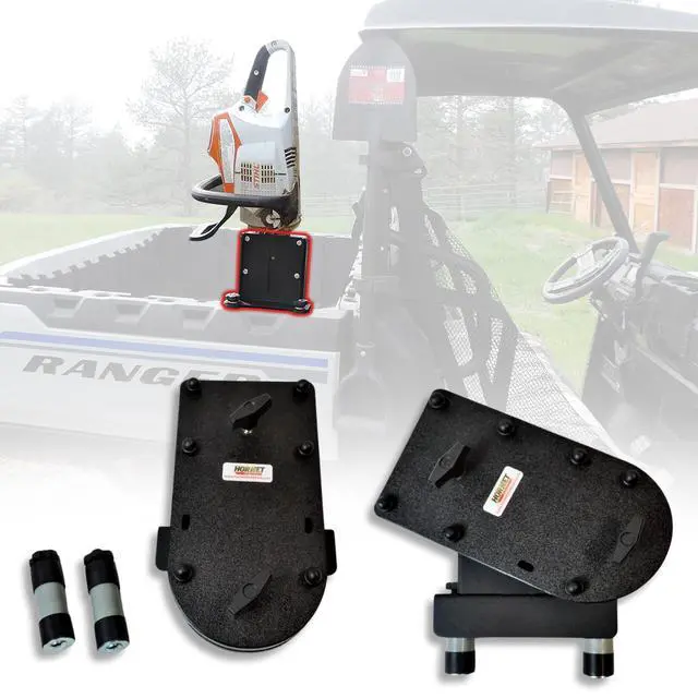 Alt view image 6 of 6 - Polaris Ranger and General Chainsaw Mount R-3012 Made in USA R-3012 Patent Pending