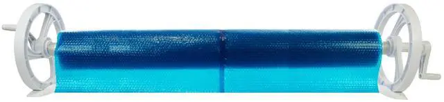 Alt view image 3 of 5 - 20' Wide Inground Solar Cover Reel System | Fits 800 to 1200 Series or Up to 12 Mil Solar Blankets | Perfect for Oval or Rectangular In-Ground Swimming Pools | White