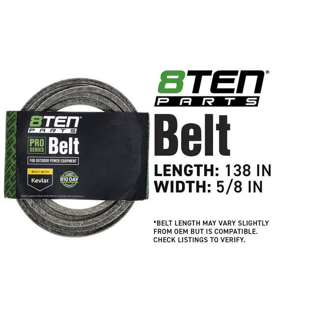 Alt view image 5 of 6 - Spindle Blade Belt Kit for Cub Cadet MTD White Troy Bilt GT1554 GT54 LGT1054 LGTX1054 GT 954 GT2550 54 inch Deck