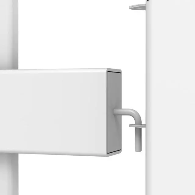 Alt view image 3 of 6 - Montour Line Traditional Event Fence Post, White - Post Only