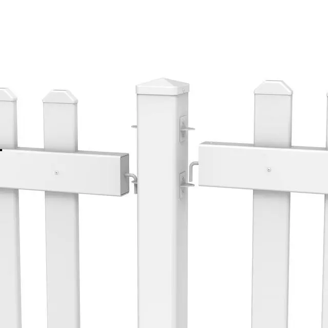 Alt view image 4 of 6 - Montour Line Traditional Event Fence Post, White - Post Only