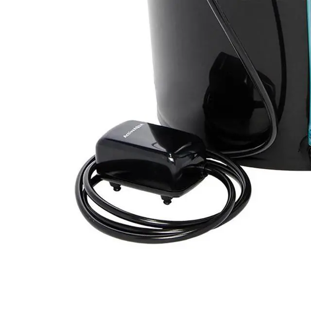 Alt view image 4 of 6 - RS5GAL4SYS Root Spa 5 Gallon Hydroponic 4 Bucket Deep Water Culture Grow Kit System with Multi-Purpose Air Hose and Air Pump, Black