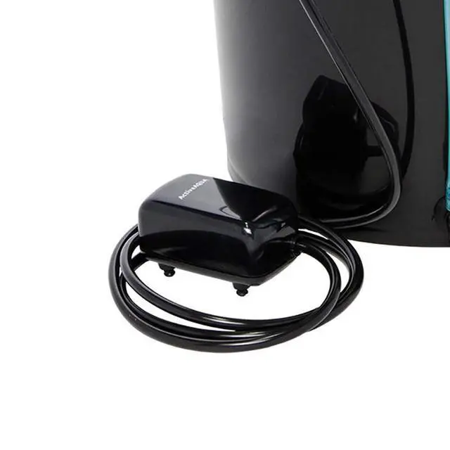 Alt view image 6 of 6 - RS5GAL4SYS Root Spa 5 Gallon Hydroponic 4 Bucket Deep Water Culture Grow Kit System with Multi-Purpose Air Hose and Air Pump, Black