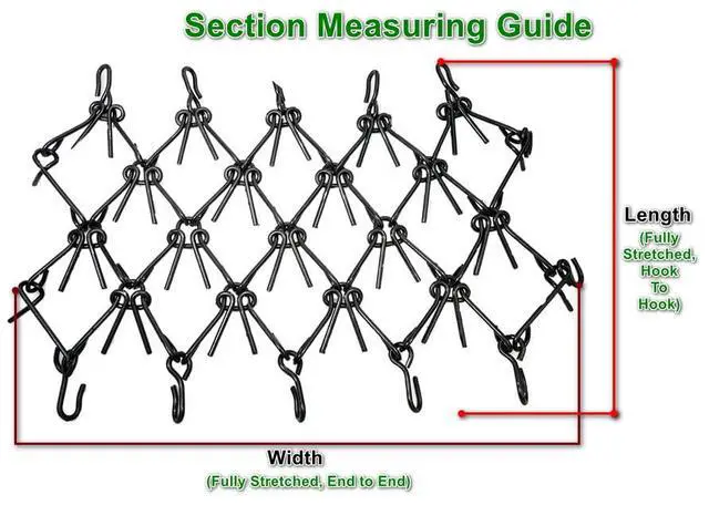 Alt view image 3 of 3 - Chain Harrow 4'x3' Multi Action Drag Chain Harrow - 1/2"