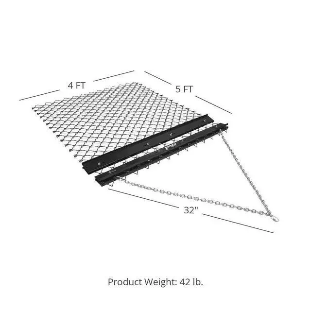 Alt view image 2 of 6 - 4' x 5' Drag Harrow