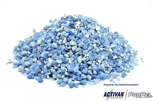Alt view image 3 of 6 - Ice Melt and Snow Salt 20lb Bucket - Fast Acting Ice Melter - Pet, Plant and Concrete Friendly, Environmentally Safe - Free of Magnesium Chloride - Melts to -15°F