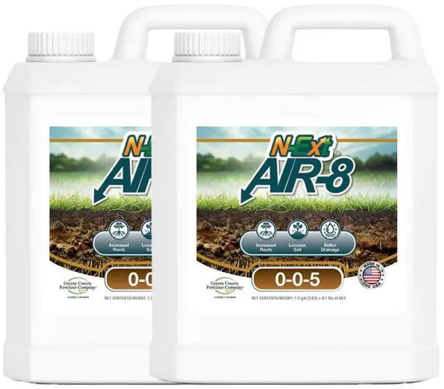 Main image of N-Ext Air-8 Liquid Aeration Bio-Stimulant, 2 Gallon Pack
