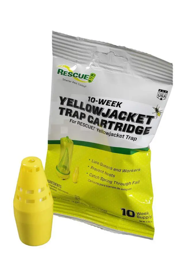 Alt view image 2 of 6 - Yellowjacket Attractant Cartridge (10 Week Supply) for Reusable Yellowjacket Traps - (11 Pack)