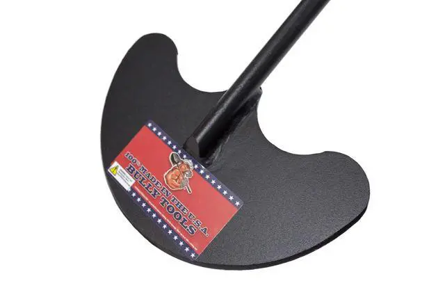Alt view image 4 of 6 - Heavy Duty Sod Lifter - 12-Gauge Sod Lifter with Fiberglass D-Grip Handle, Steel Shaft, Flat Head, Spade Shovel for Gardening, Digging, Edging and Lawn Maintenance - 100% Made in The USA